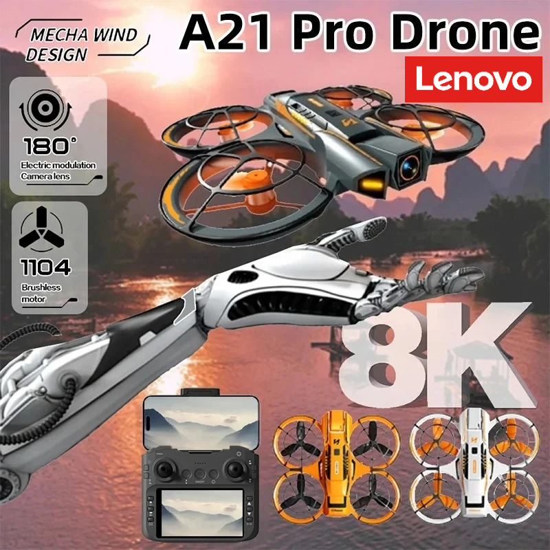 Drone Multispectral - Lenovo A21 Pro Drone 4K Professionele