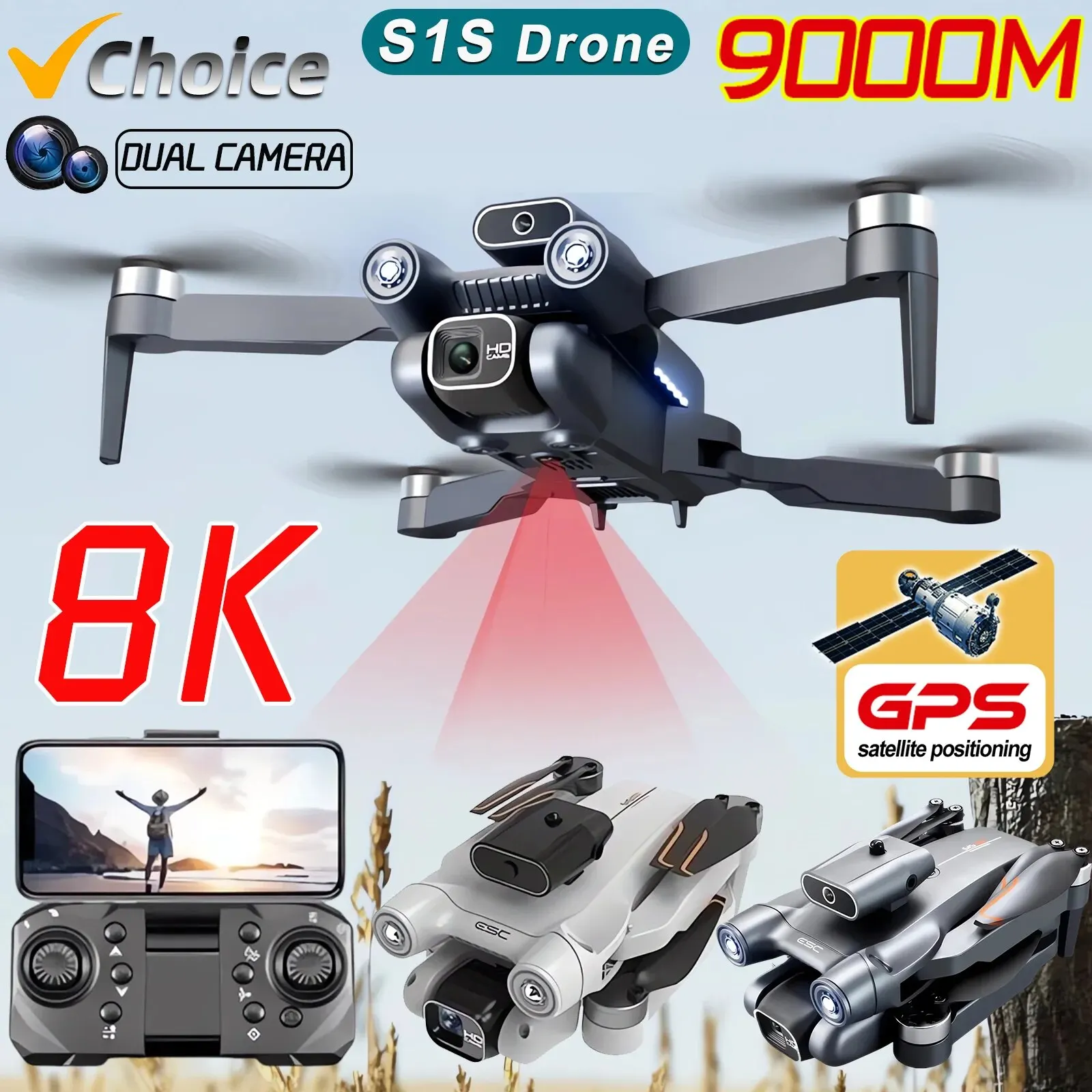 Drone Multispectral - Nieuwe S 1S 5G Gps Drone