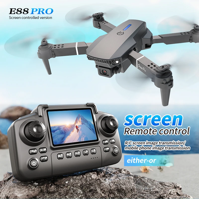Drone Lidar - Professionele E88 PRO Drone met scherm