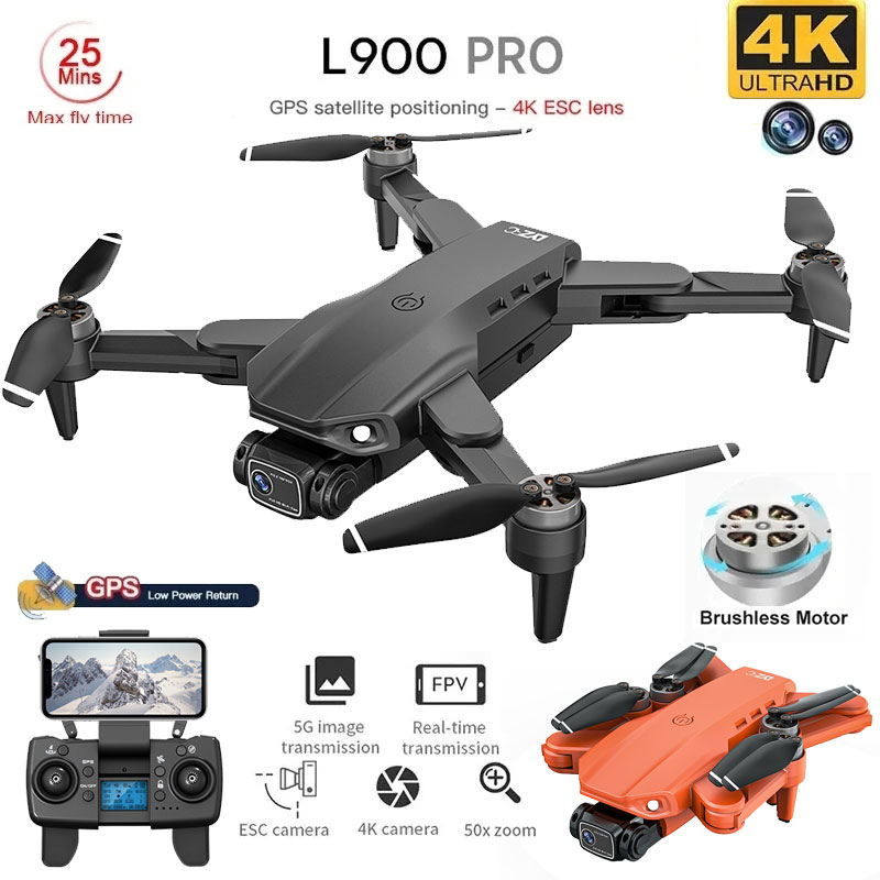 Drone Multispectral - L900 Pro Gps Drone 4K Professionele