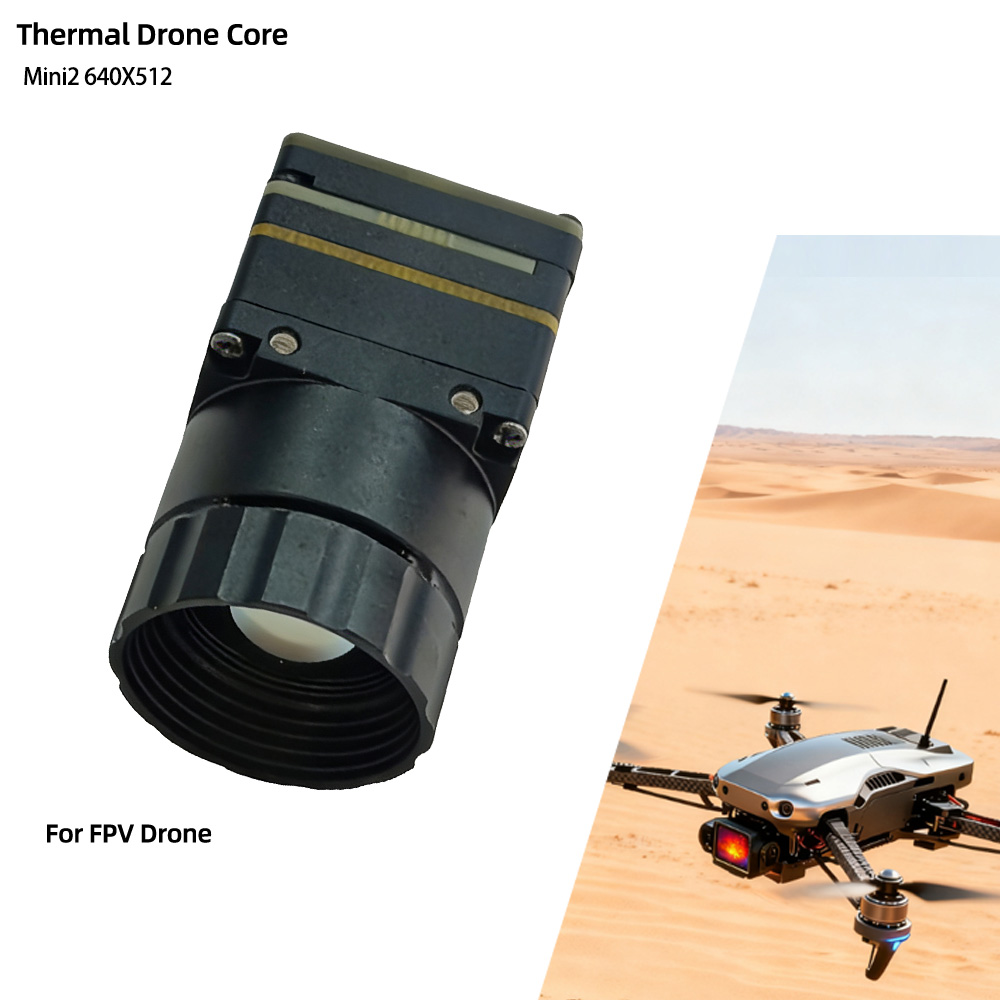 Drone Thermal Imaging - Iray Inffiray Factory Analoge FPV Drone