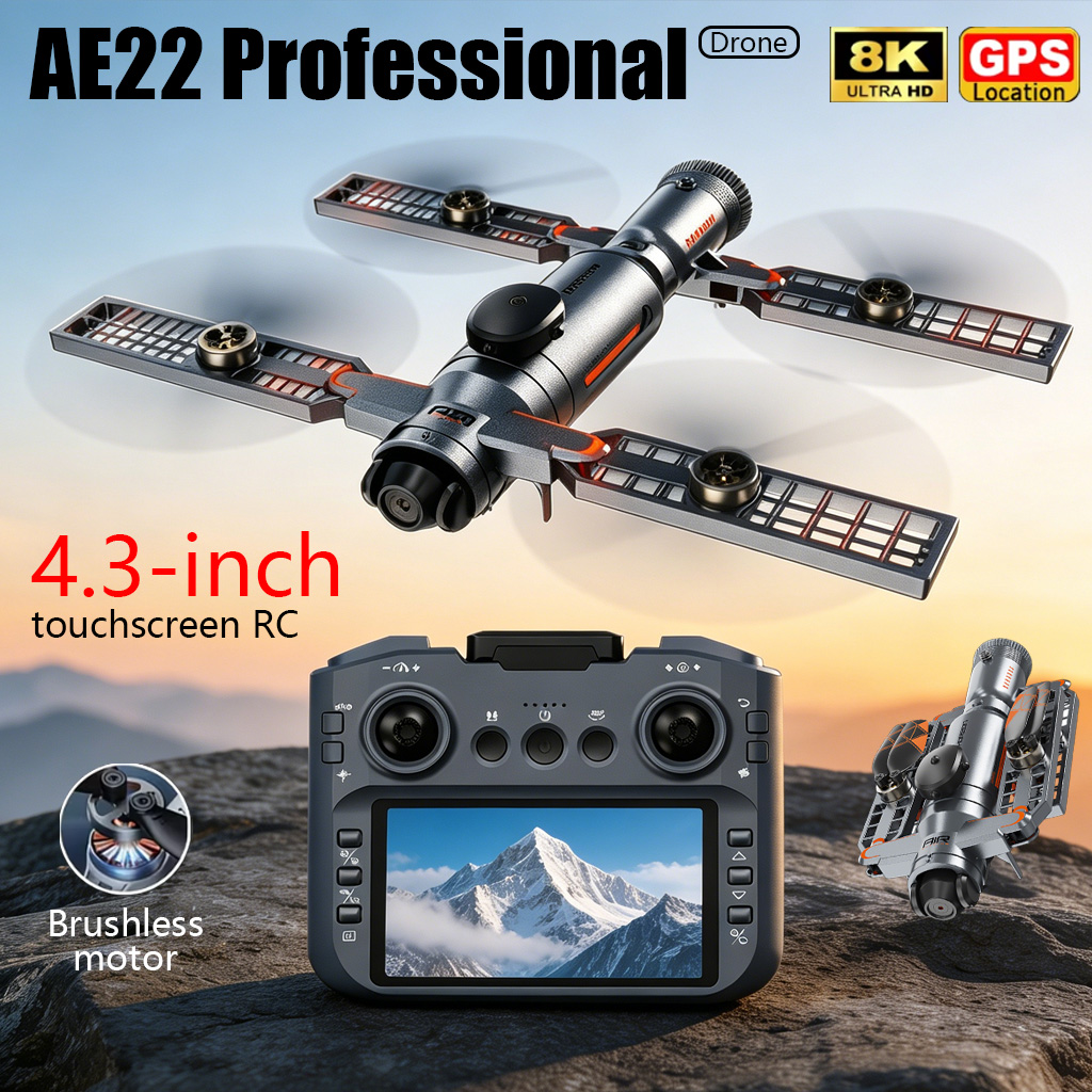Drone Multispectral - Geüpgradede AE22 PRO MAX Opvouwbare Drone