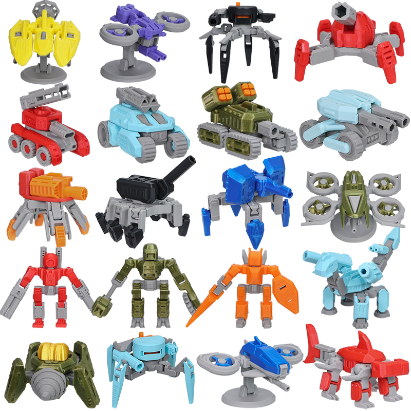 3D-geprinte mini oorlogsmachin - Drone 3D Modeling recensie en prijs