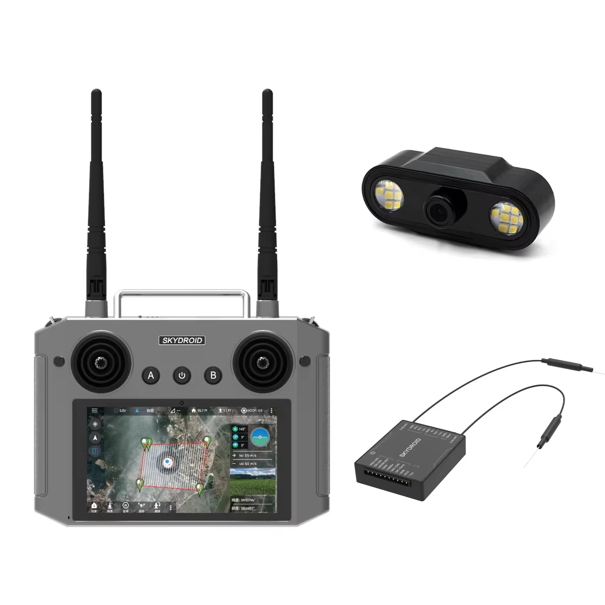 Voor Skydroid H12 2,4GHz 1080P - Drone Agriculture Monitoring recensie en prijs