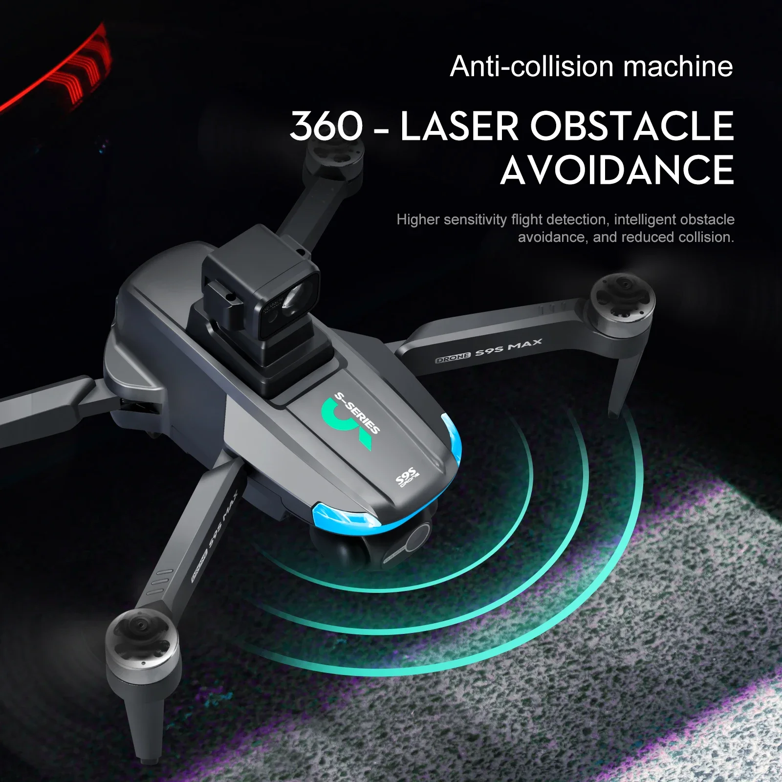 NIEUWE S9S MAX MINI Drone 4K 2 - Drone Aerial Photography recensie en prijs