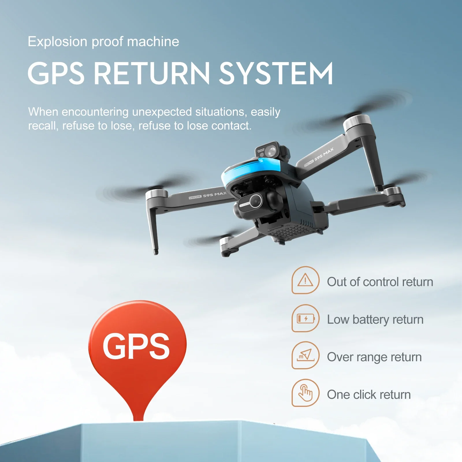 NIEUWE S9S MAX MINI Drone 4K 2 - Drone Aerial Photography recensie en prijs