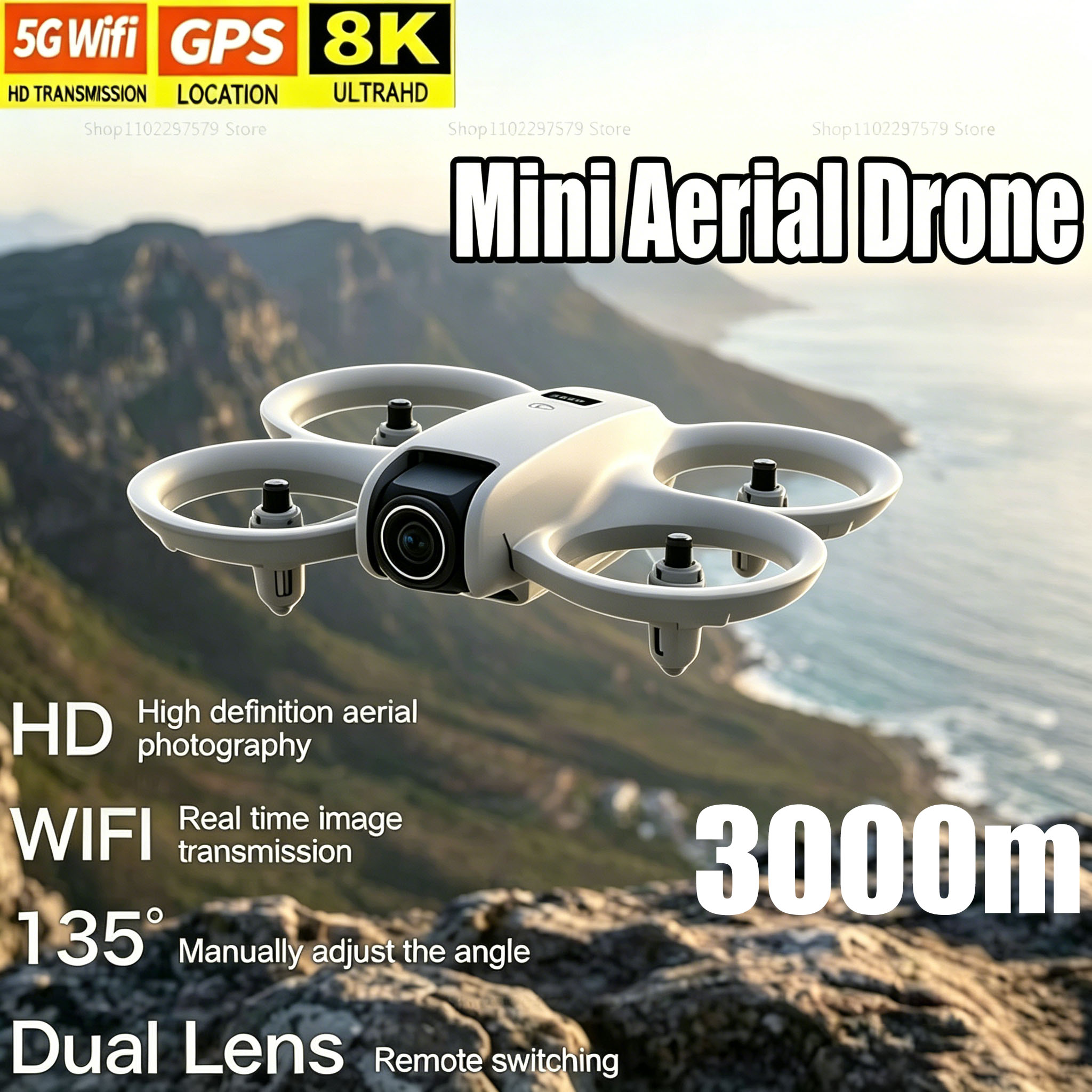 Mini Drone met 8K HD Camera FP - Drone Video Production recensie en prijs