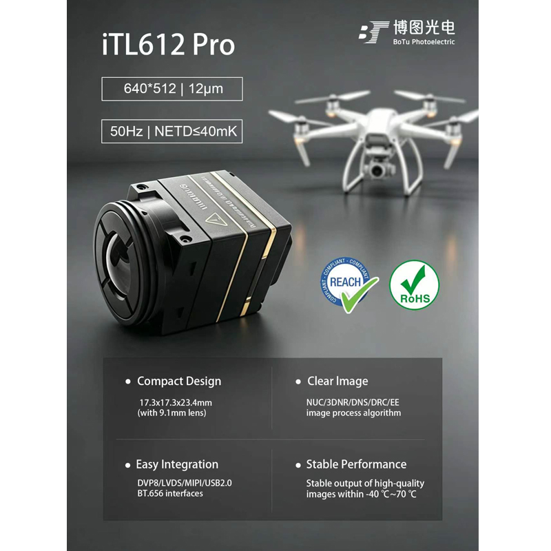 Itl612 CVBS Mini 640*512 9.1mm - Drone Thermal Imaging recensie en prijs
