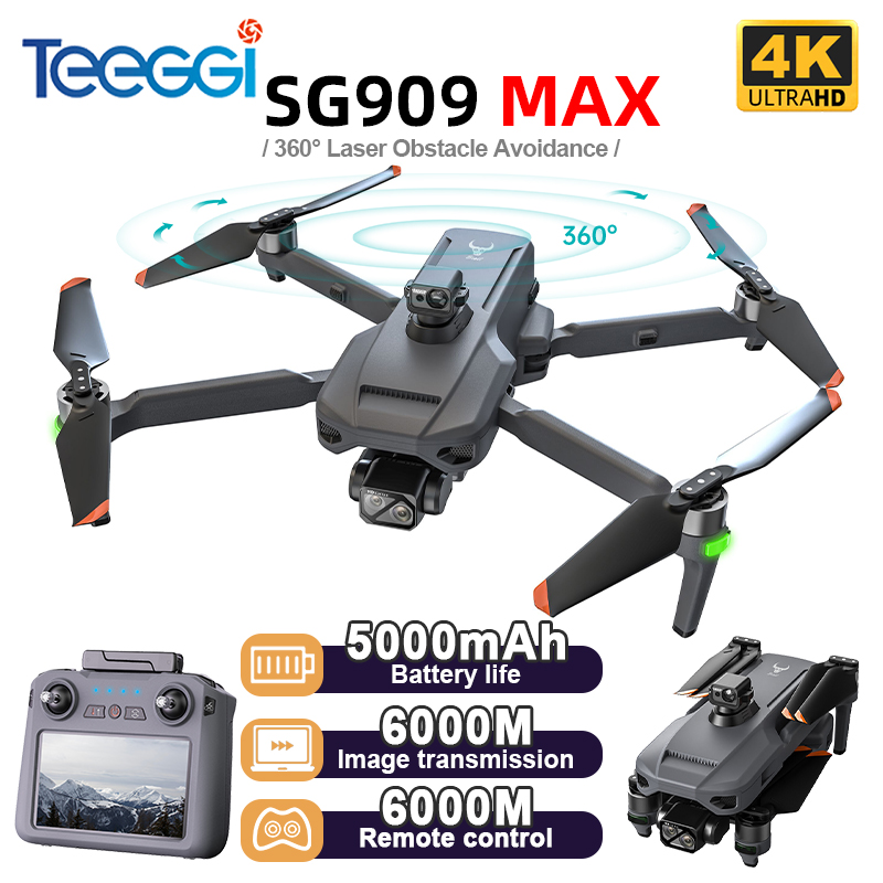 Teeggi SG909 MAX GPS-drone met - Drone Thermal Imaging recensie en prijs