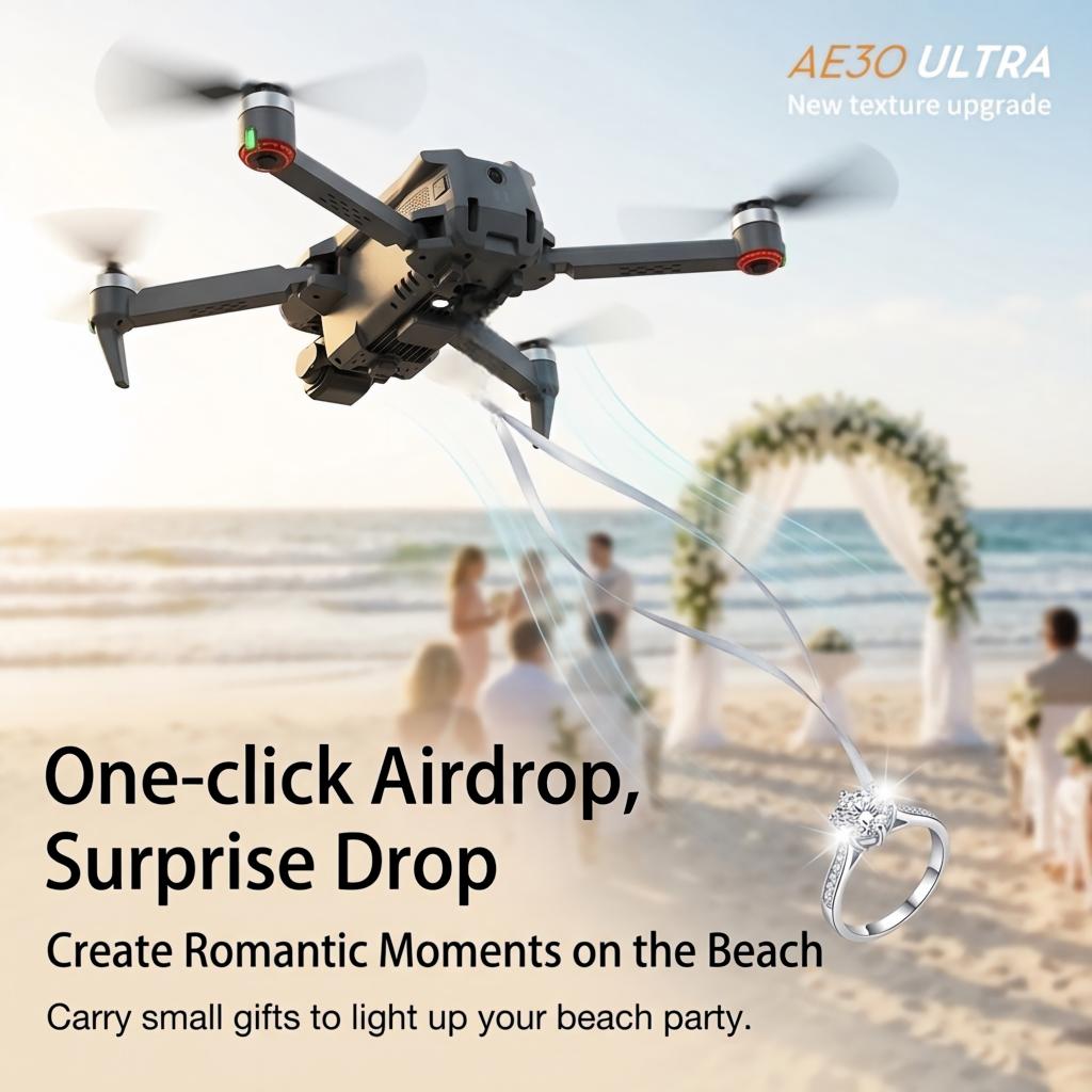 NIEUWE AE30 Ultra GPS Drone 4K - Drone Multispectral recensie en prijs